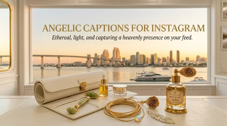 angelic captions for instagram