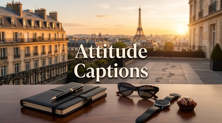 attitude captions
