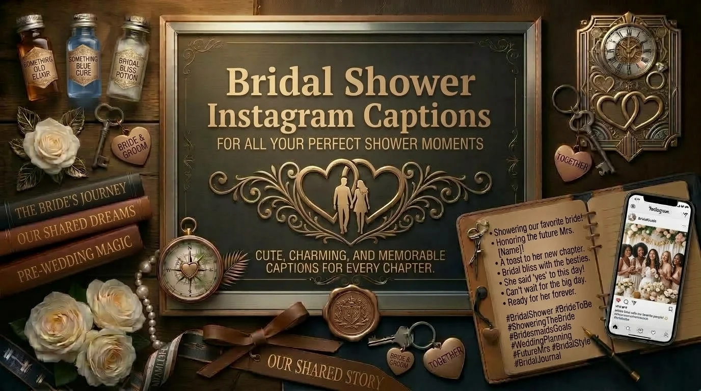 Bridal Shower Instagram Captions