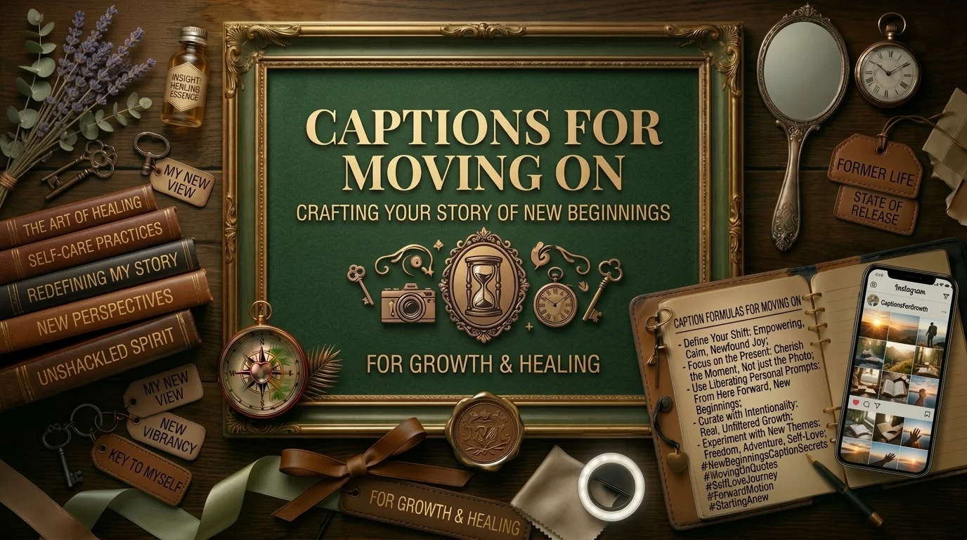 Captions for Moving On