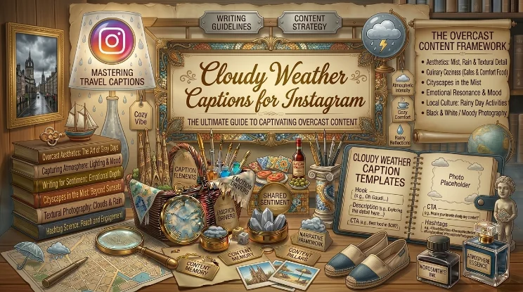 Cloudy Weather Captions for Instagram