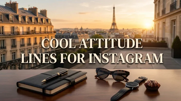 Cool Attitude Lines for Instagram