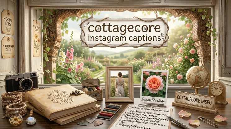cottagecore instagram captions