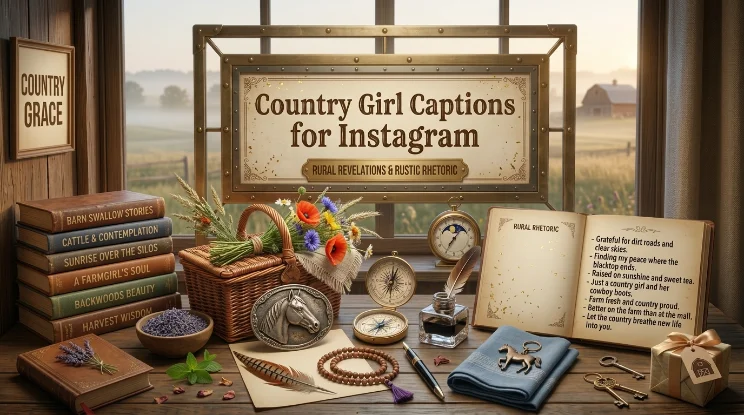 country girl captions for instagram