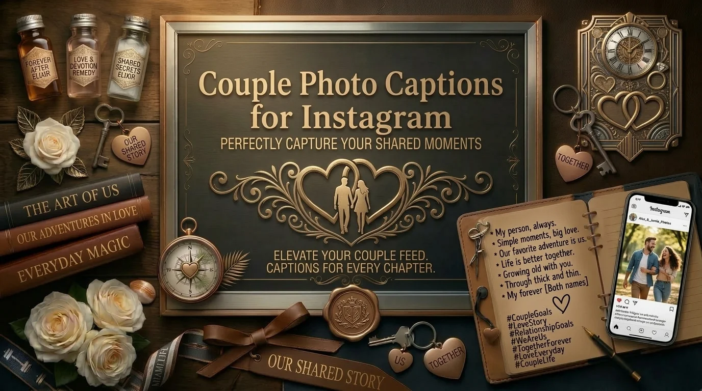 Couple Photo Captions for Instagram