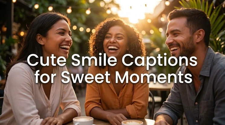 Cute Smile Captions for Sweet Moments