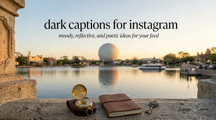 dark captions for instagram