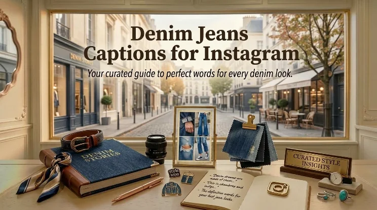 Denim Jeans Captions for Instagram