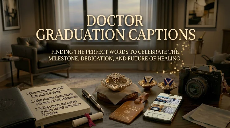 doctor graduation captions