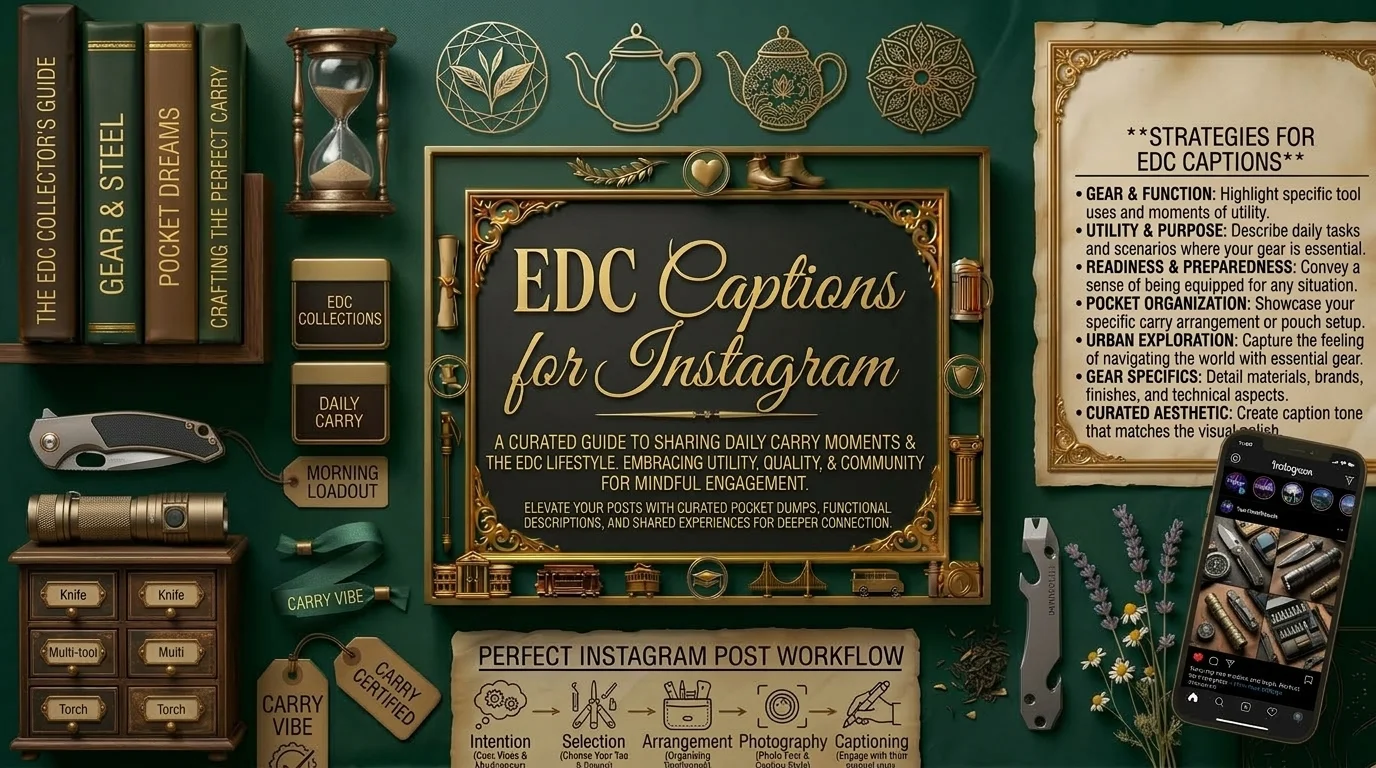 EDC Captions for Instagram
