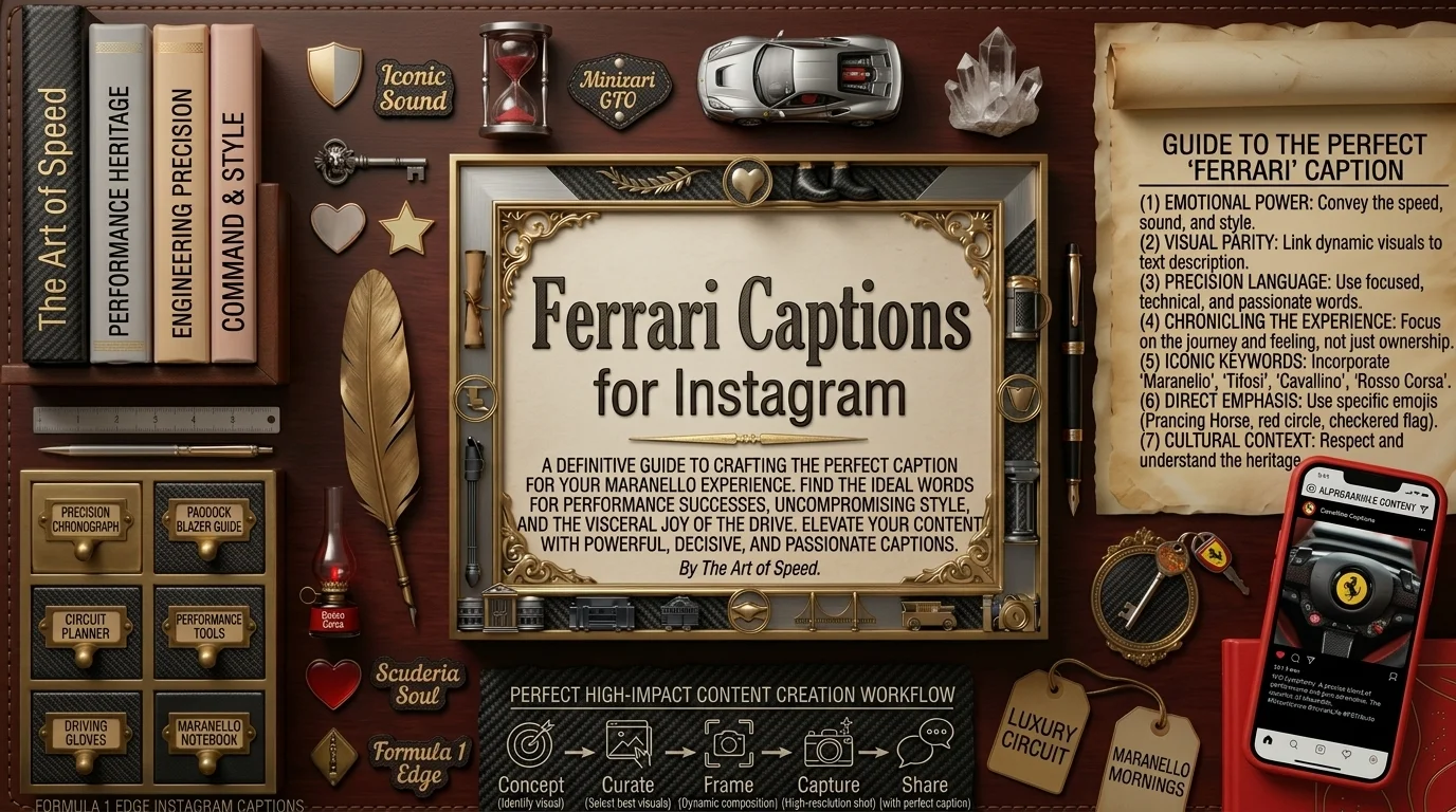 Ferrari Captions for Instagram