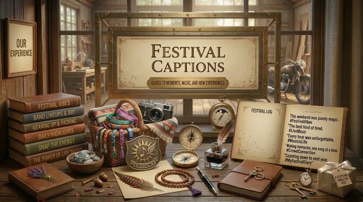festival captions