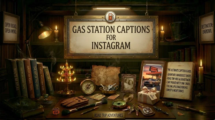 gas station captions for instagram