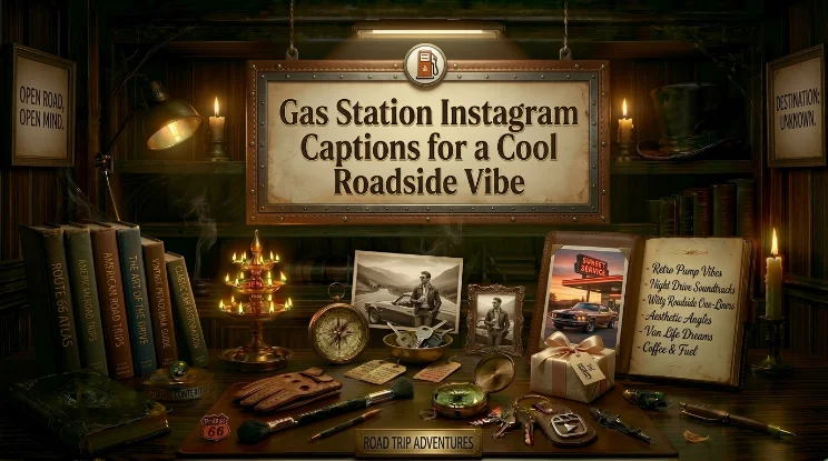 Gas Station Instagram Captions for a Cool Roadside Vibe