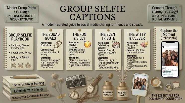 Group Selfie Captions