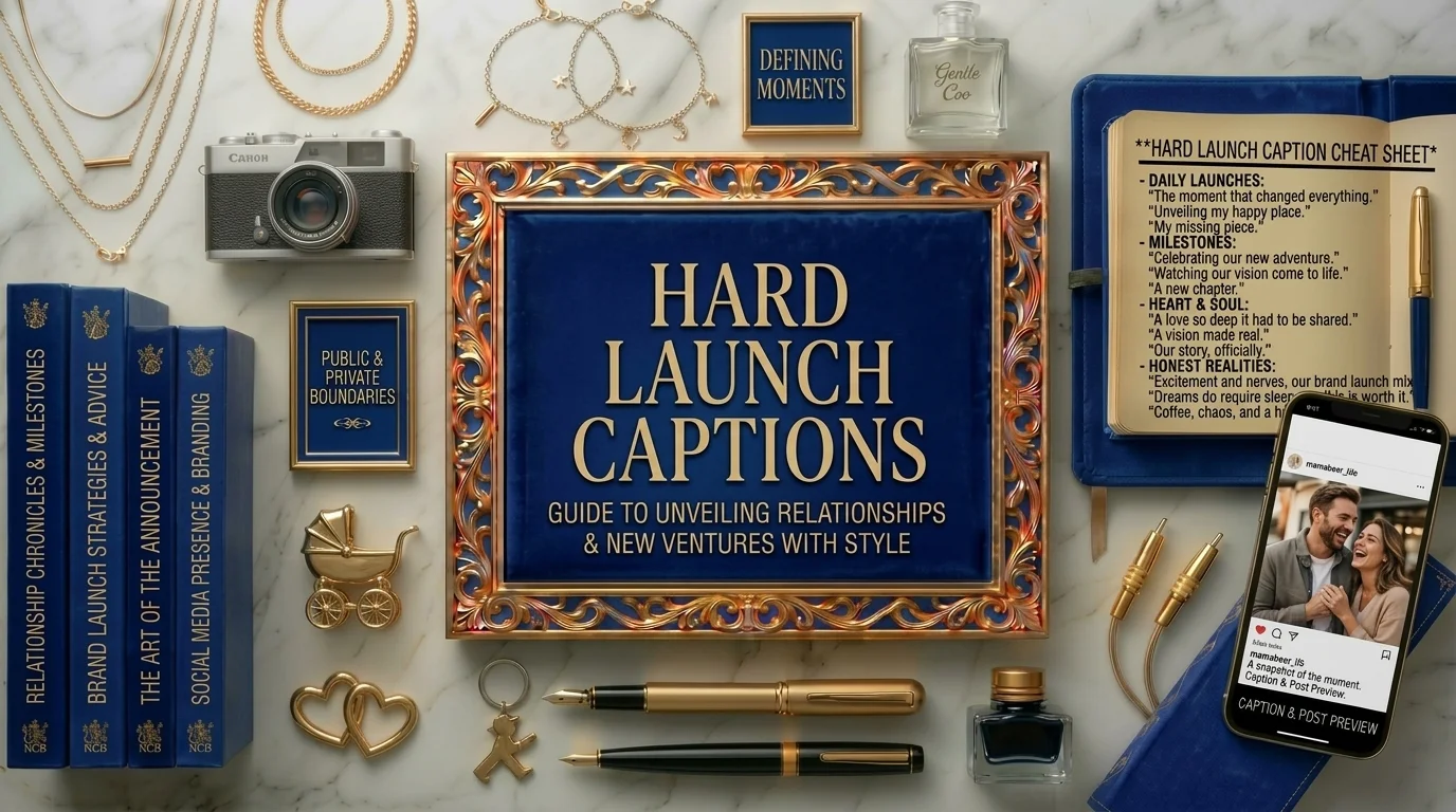 hard launch captions