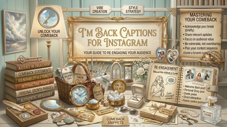 I’m Back Captions for Instagram