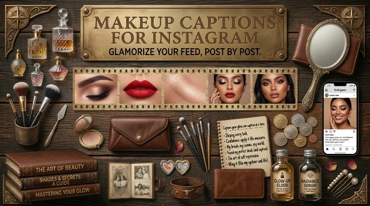 Makeup Captions for Instagram