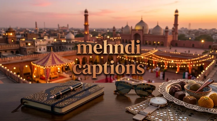 mehndi captions