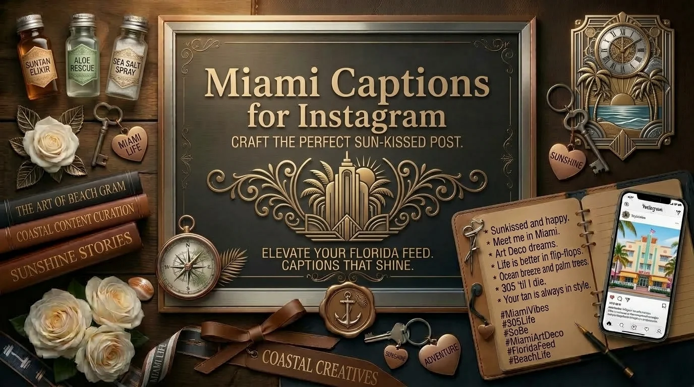 Miami Captions for Instagram
