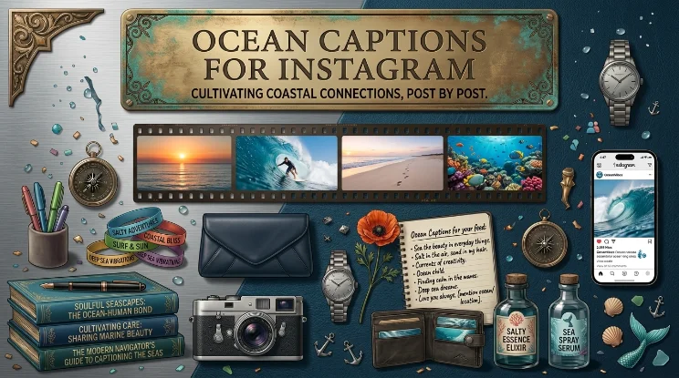 Ocean Captions for Instagram