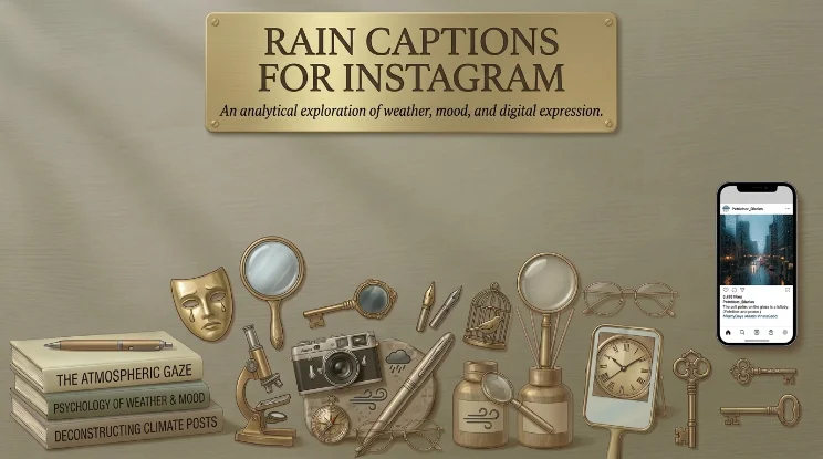 Rain Captions for Instagram