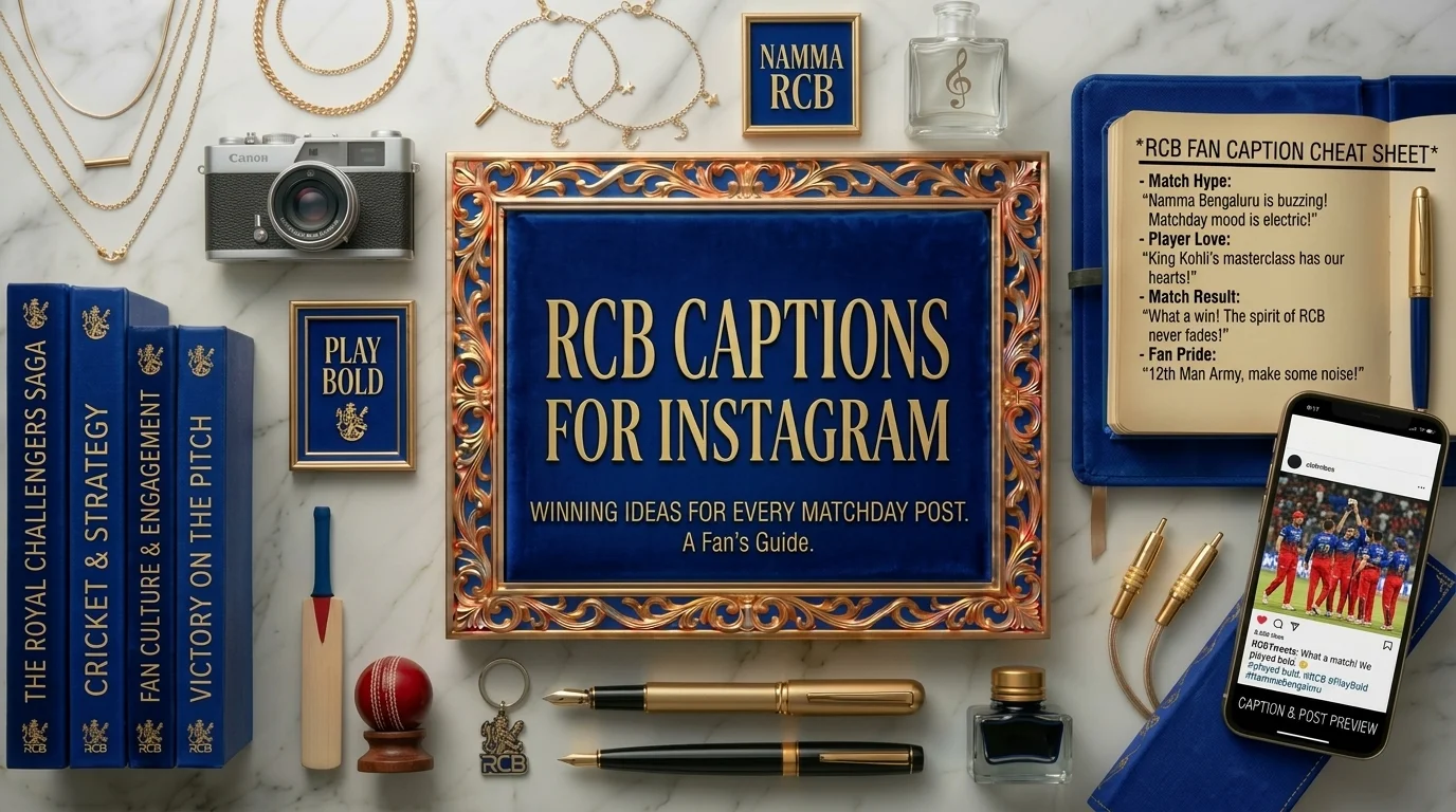 rcb captions for instagram
