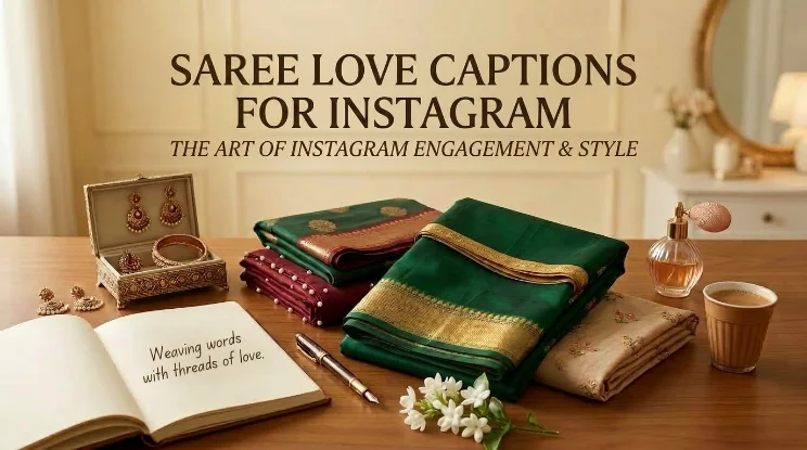 Saree Love Captions for Instagram
