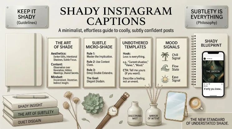 Shady Instagram Captions