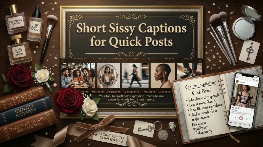 Short Sissy Captions for Quick Posts