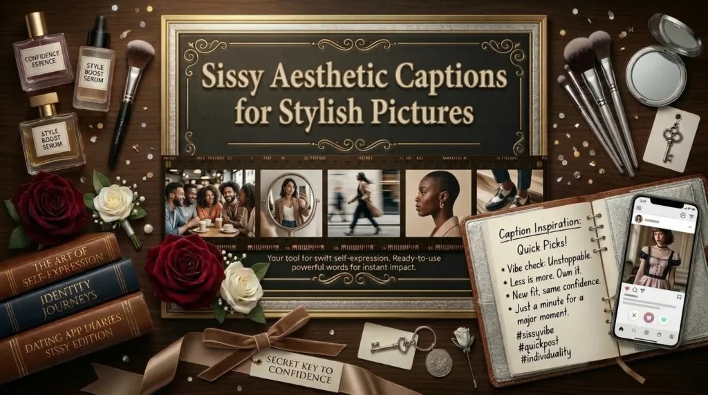Sissy Aesthetic Captions for Stylish Pictures
