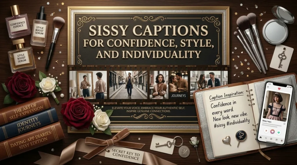 Sissy Captions for Confidence, Style, and Individuality