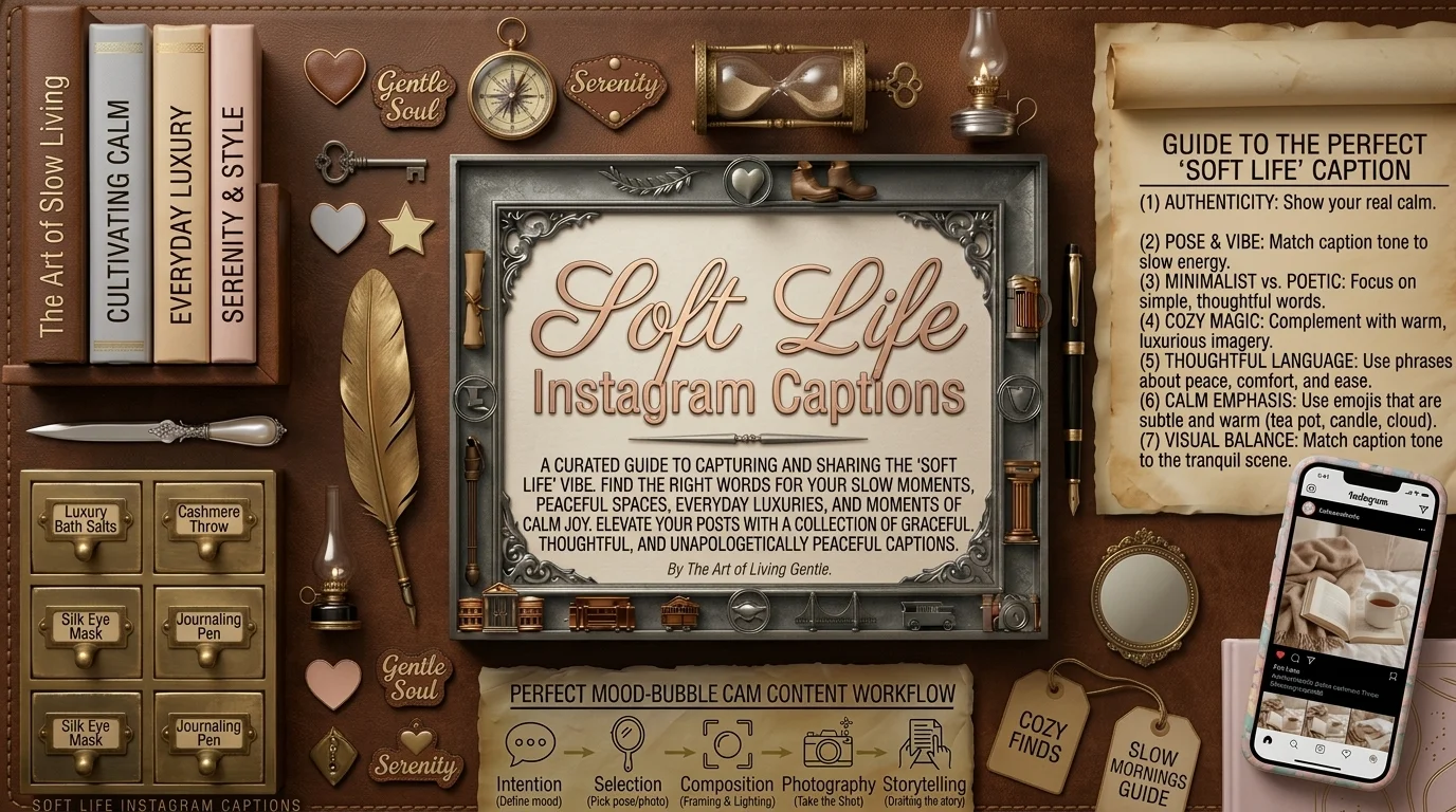 Soft Life Instagram Captions
