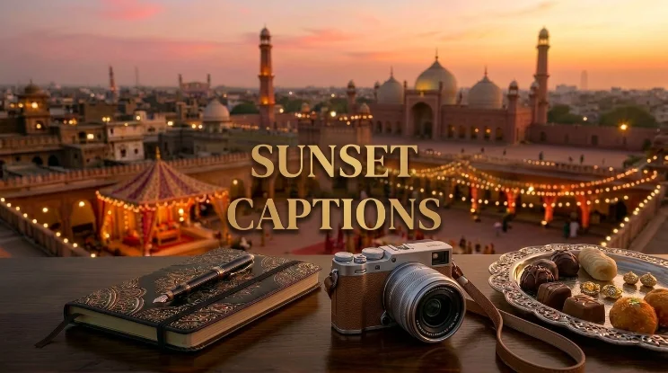 sunset captions