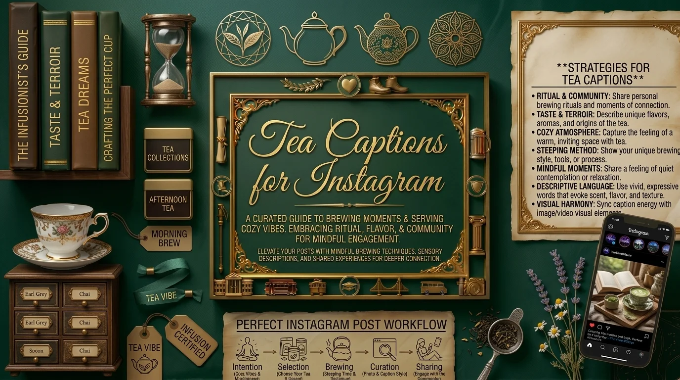 Tea Captions for Instagram