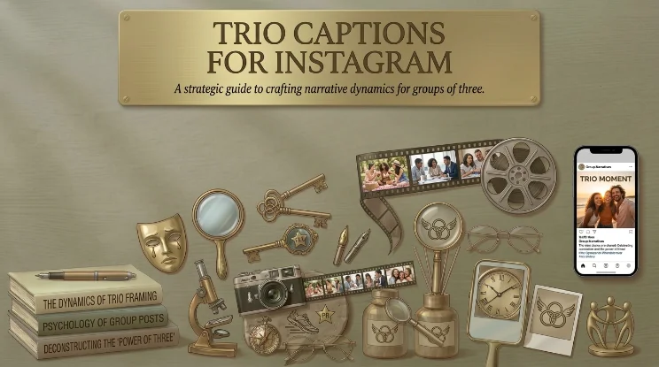 Trio Captions for Instagram