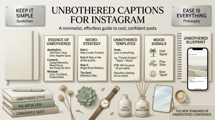 Unbothered Captions for Instagram