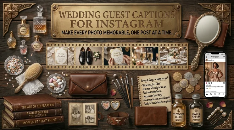Wedding Guest Captions for Instagram